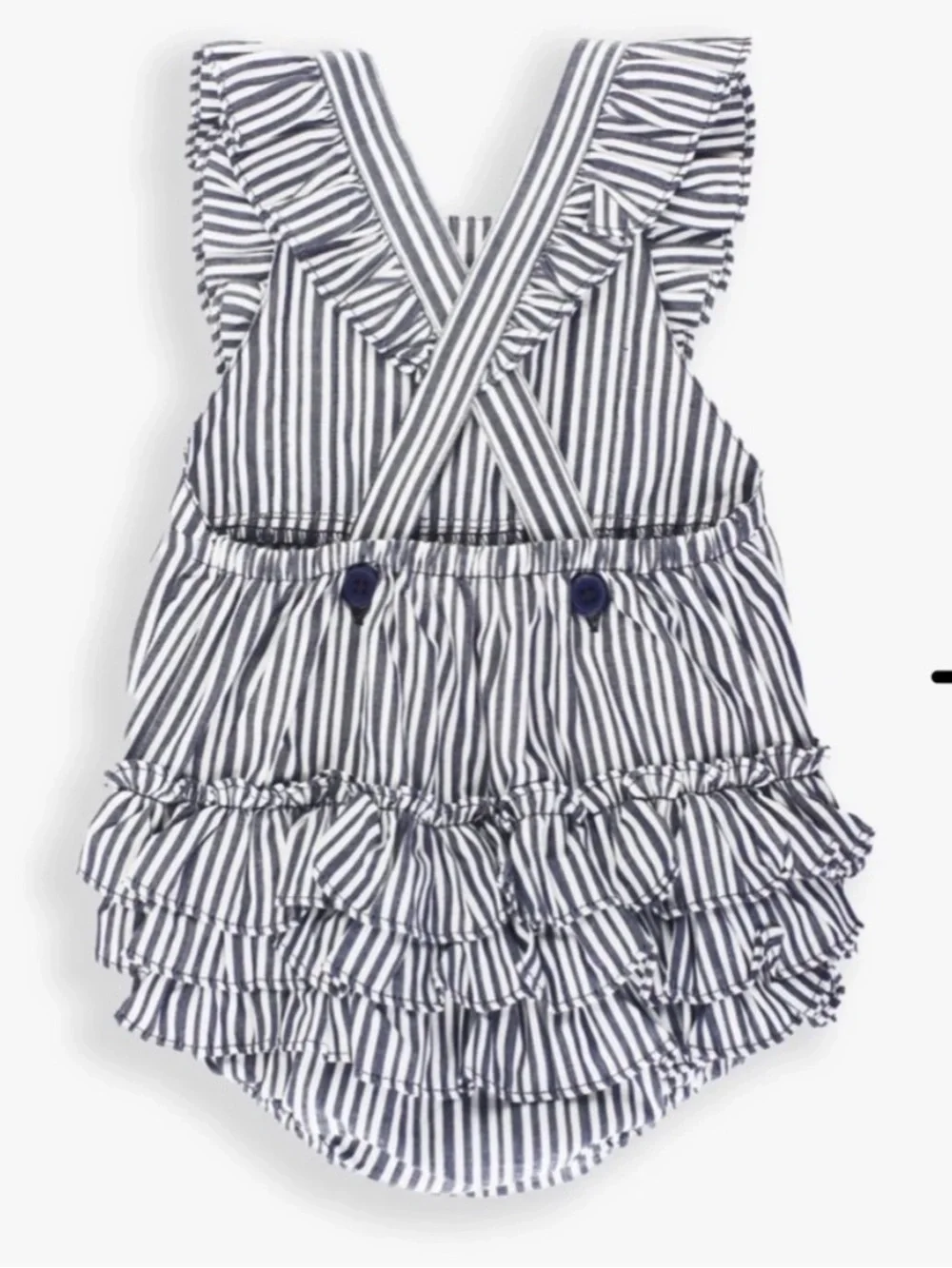 Ruffle Butts adorable navy